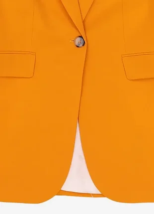 Оранжевый пиджак от zara 7
