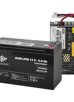 Блок бесперебойного питания greenvision gv-007-ups-a-1203-8a-9ah с акб