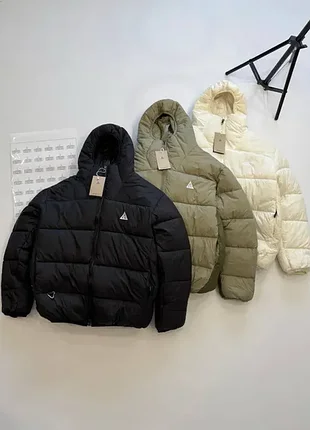 Зимняя куртка nike acg / мужская пуховик найк хаки / брендовый пуховик nike acg / теплая зимняя куртка с капюшоном / nike acg puffer / мужская куртка
