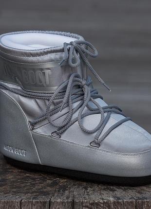 Moon boot  silver 2
