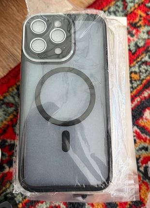 Чохол nofeclet для iphone 14 plus/15 pro max/16 pro max прозорий 10