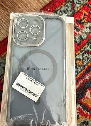 Чохол nofeclet для iphone 14 plus/15 pro max/16 pro max прозорий 8