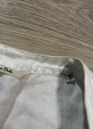 Сорочка massimo dutti лляна 3