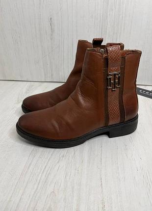 Ботинки кожаные Tommy hilfiger