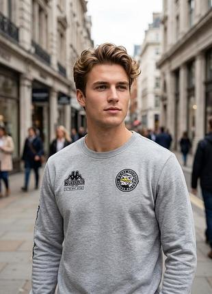 Світшот чоловічий kappa vintage sports / рідкісний світшот/ vintage sweatshirt l