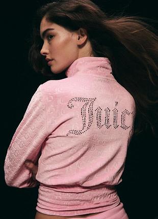 Кофта juicy couture x bershka велюровий