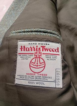 Піджак harris tweed 100% wool 8