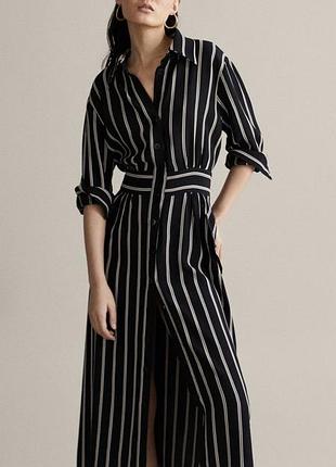 Сукня міді massimo dutti  (р.xs)