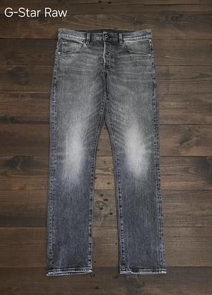 Мужские джинсы g-star straight tapered 3301 оригинал