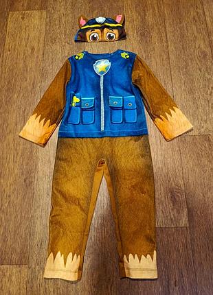Костюм гонщик чейз, щенячий патруль, paw patrol