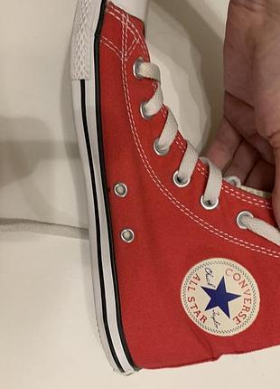 Кеди унісекс converse червоні