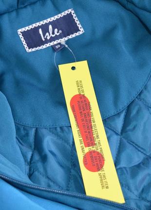 Брендовая утепленная куртка с капюшоном isle ewm синтепон большой размер этикетка3 фото