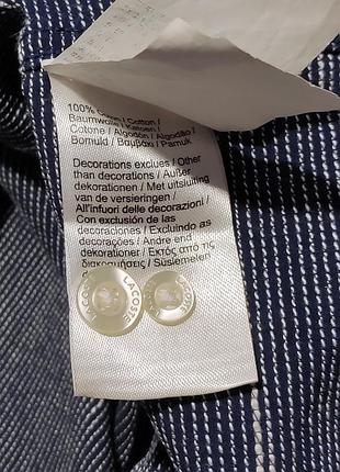 Lacoste рубашка slim fit оригинал (m-l - 41) 8