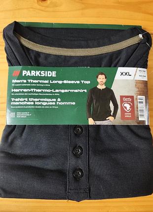Лонгслів чоловічий parkside xxl чорний
