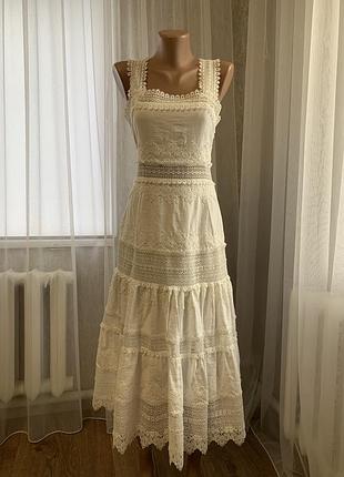 Жіноча сукня міді karen millen білого кольору
