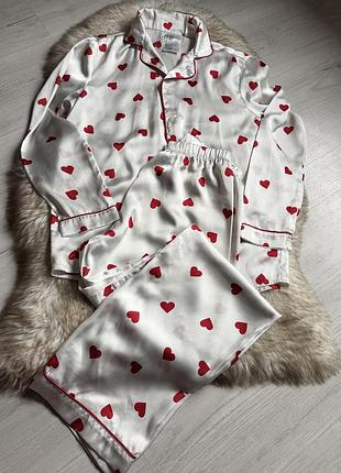Підлітковий піжамний комплект від бренду h&m 146-152см