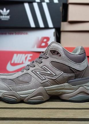 ❄️ кросівки new balance 9060 high winter бежев з кавою