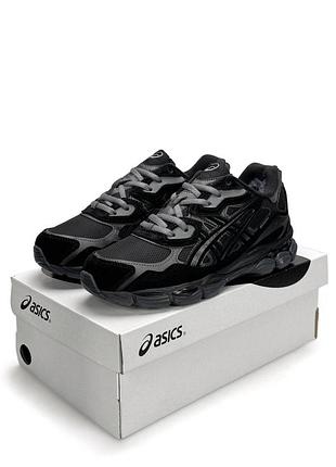 Женские кроссовки asics gel-nyc fur black