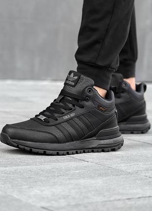 Чоловічі зимові кросівки adidas | хутряні кросівки | утеплені кросівки | високі кросівки | кросівки адідас