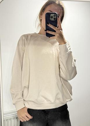 Світшот жіночий h&m бежевий