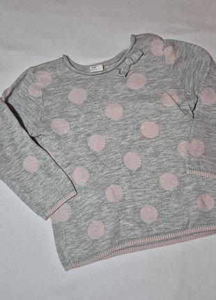 Джемпер h&amp;m для девочки 12-18 месяцев, 80-86 см