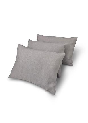 Комплект декоративних подушок lumelle minimalism, сірий, 53×37 см, 3 шт (п_0915)