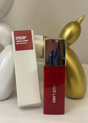 Haus labs by lady gaga atomic shake high-shine longwear lip lacquer lipstick довготривала помада для губ