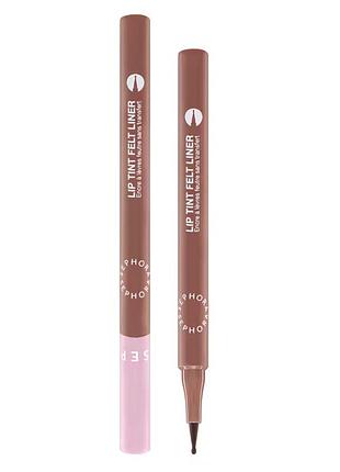 Sephora collection lip tint felt liner фломастер тінт для губ