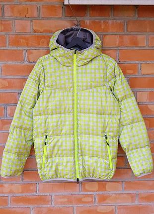 Nike canyon down jacket grey zest пуховик куртка оригинал (xs)