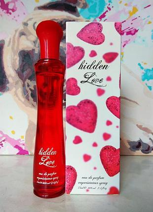 Hidden love туалетная вода для женщин 75 мл.