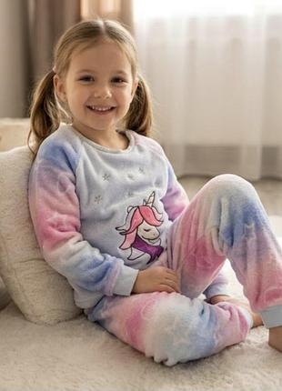 Махровая пижама для девочки