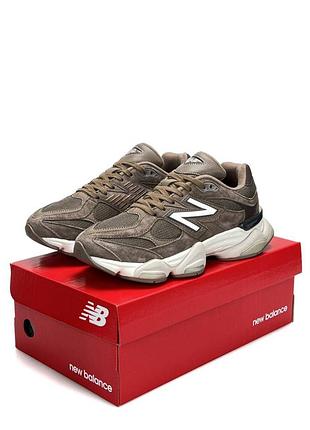 Мужские кроссовки new balance 9060 brown beige