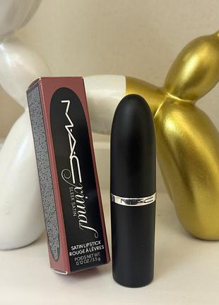 Mac cosmetics macximal sleek satin lipstick кремова зволожуюча помада