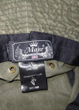 Major wear bucket hat washed effect шапка панама 7