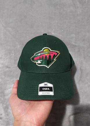 Minnesota wild nhl cap нхл кепка бейсболка