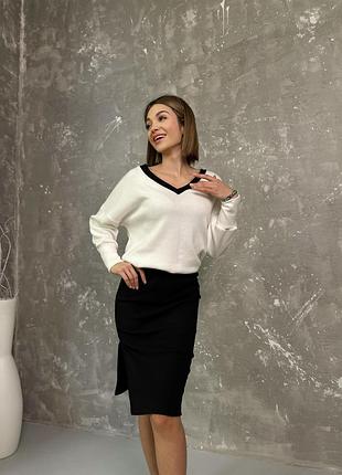 Женский костюм двойка из ангоры 3