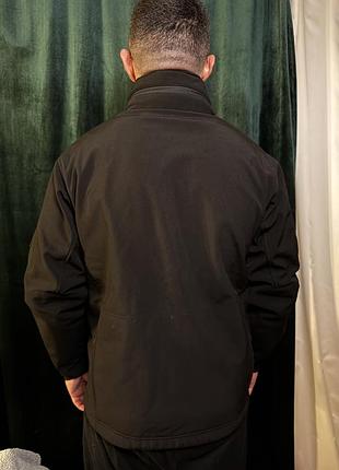 Куртка чоловіча m-tac softshell чорна 2