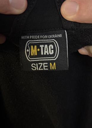 Куртка чоловіча m-tac softshell чорна 5