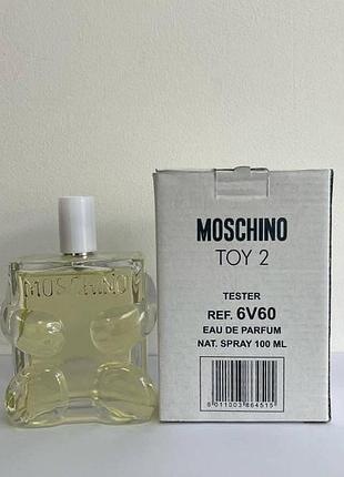 Тестер женского аромата moschino toy 2 100мл