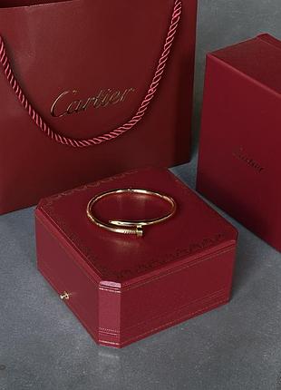 Браслет цвях cartier juste un clou yellow gold 18k