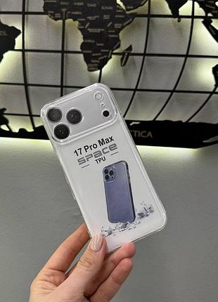 Чохол прозорий space для iphone 18 pro max,прозорий чохол на айфон 18 про макс