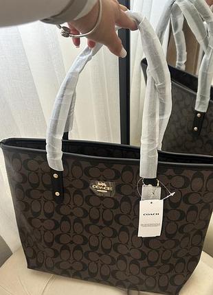 Шопер coach zip tote 2