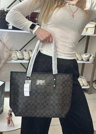 Шопер coach zip tote 9