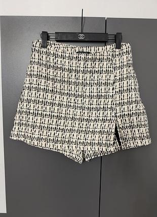 Спідниця шорти від chanel твідові