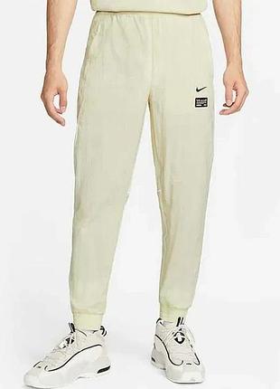 Нейлонові штани nike f.c. repel woven football pants dq5044-206, бежеві