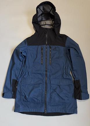 Женская куртка revolutionrace outdoor jacket blue size m peak perfomance rab tnf