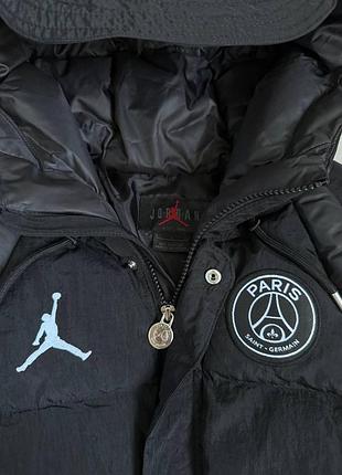 Пуховик jordan × psg puffer jacket 3