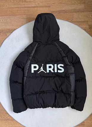 Пуховик jordan × psg puffer jacket 4