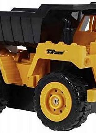 Радіокерований самоскид dump truck tr-112s машинка будівельний самоскид із дистанційним скручуванням