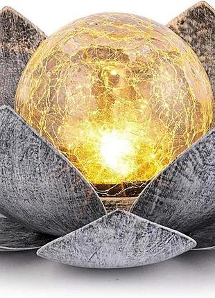 Садовий сонячний світильник solar light m2128 декоративний сонячний світильник для саду